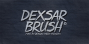 DHF Dexsar Brush font download