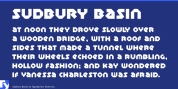 Sudbury Basin font download