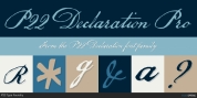 P22 Declaration font download