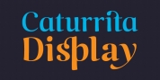 Caturrita Display font download