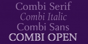 Combi Open font download