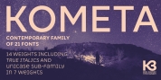 Kometa font download