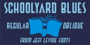 Schoolyard Blues JNL font download