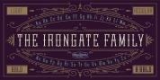 Irongate font download