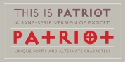 Patriot font download
