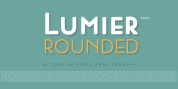 Lumier Rounded font download