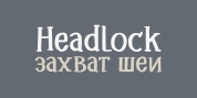 Headlock font download