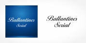 Ballantines Serial font download