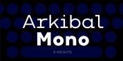 Arkibal Mono font download