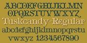 Tuskcandy font download