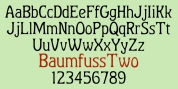 Baumfuss font download
