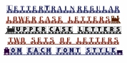 LetterTrain font download