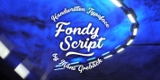 Fondy Script font download