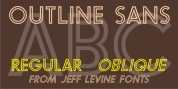 Outline Sans JNL font download