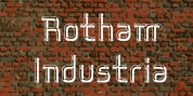 Rotham Industria font download