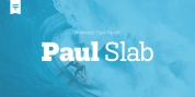 Paul Slab font download