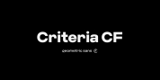 Criteria CF font download