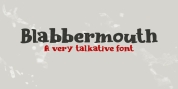 Blabbermouth font download