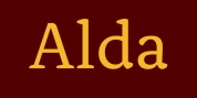 Alda font download
