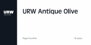 URW Antique Olive font download