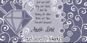 Austie Bost Dust into Diamonds font download