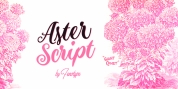 Aster Script font download
