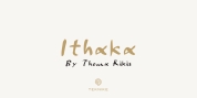 Ithaka font download