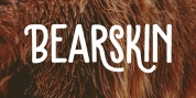 Bearskin font download