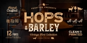 Hops And Barley font download