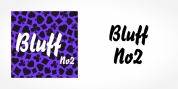 Bluff No2 font download