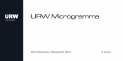 URW Microgramma font download