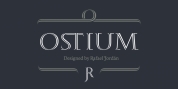 Ostium font download