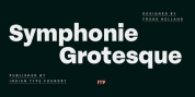 Symphonie Grotesque font download