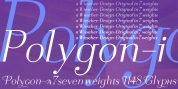 Polygon-i font download