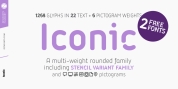 Iconic font download