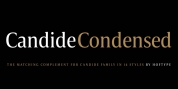 Candide Condensed font download
