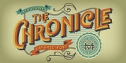 The Chronicle - Layered Typeface font download