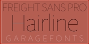 Freight Sans H Pro Hairlines font download