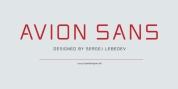 Avion Sans font download