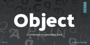 Object font download