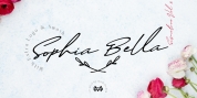 Sophia Bella Signature VOL.3 font download