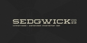 Sedgwick Co 2.0 font download