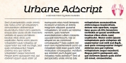 Urbane Adscript font download