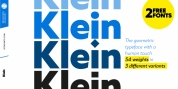 Klein font download