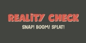 Reality Check font download