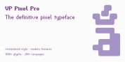 VP Pixel Pro font download