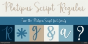 Platipus Script font download