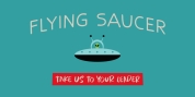 Flying Saucer font download