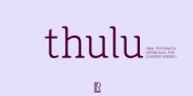 Thulu font download
