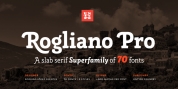 Rogliano Pro font download